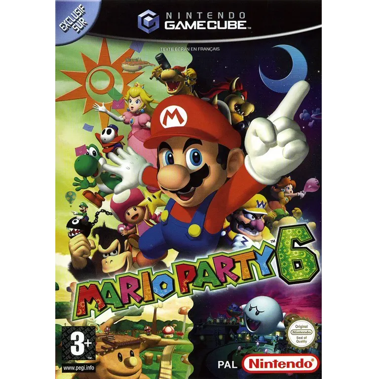 Mario Party 6 ISO & ROM Gamecube Mondemul